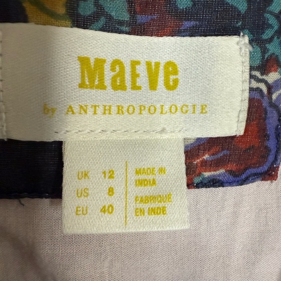 Anthropologie Multicolor Long Sleeve Dress - Picture 3 of 3